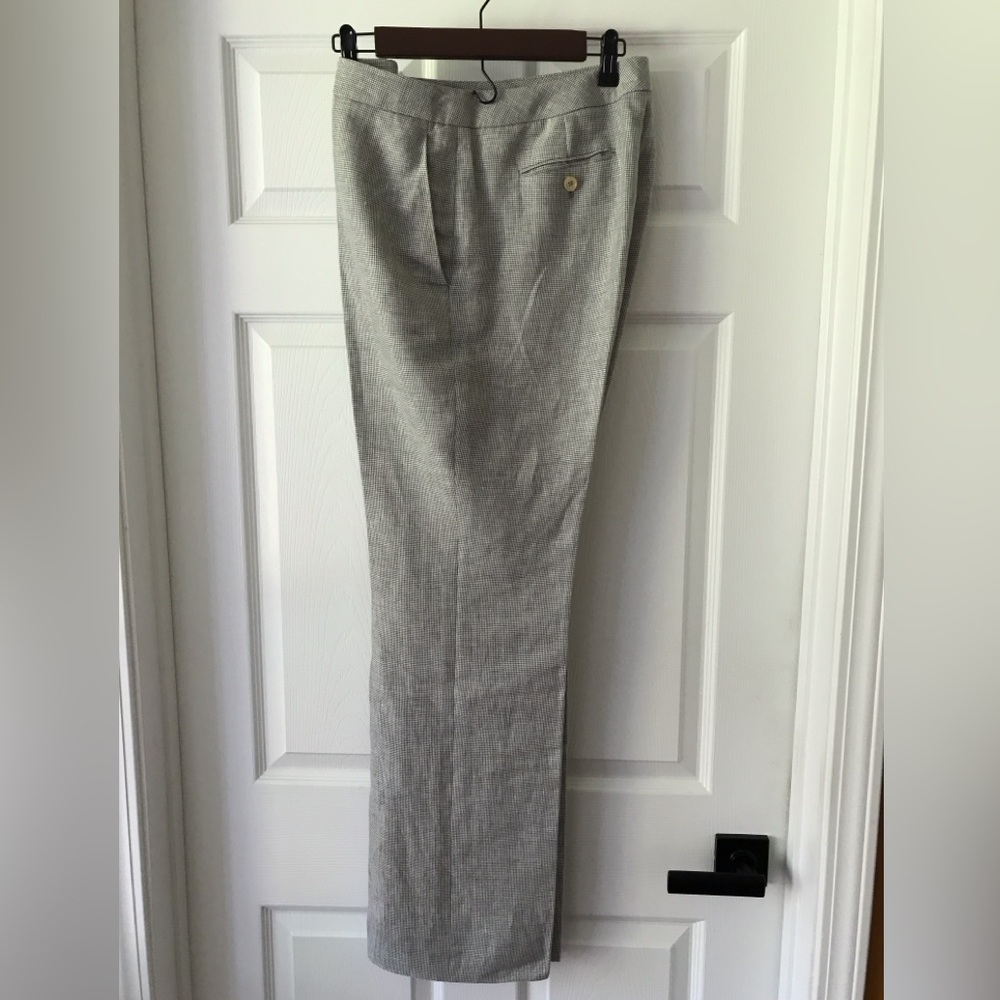 Brooks Brothers 346 Caroline Fit linen pants size 10, fully lined